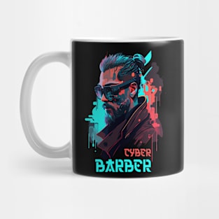 Cyber Barber Mug